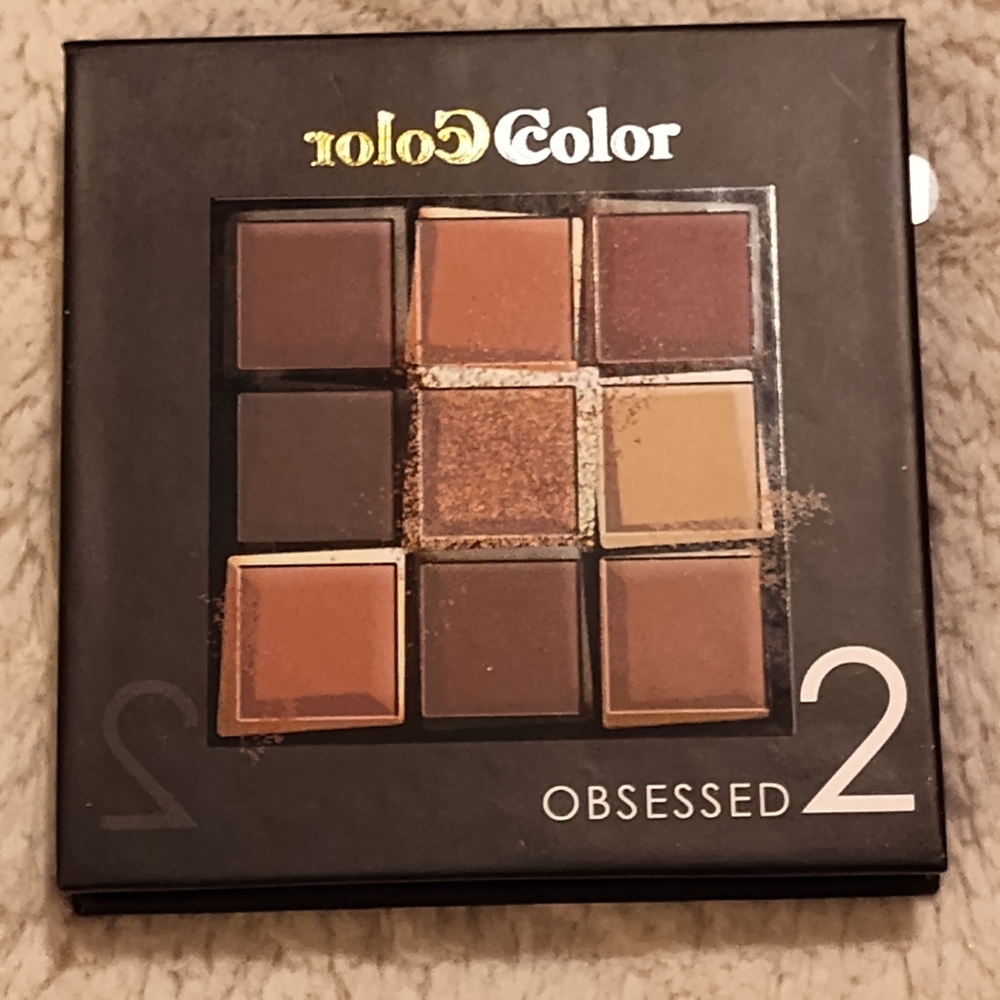 Eyeshadow Palette - Obsessed 2 with Rich Browns and Creams